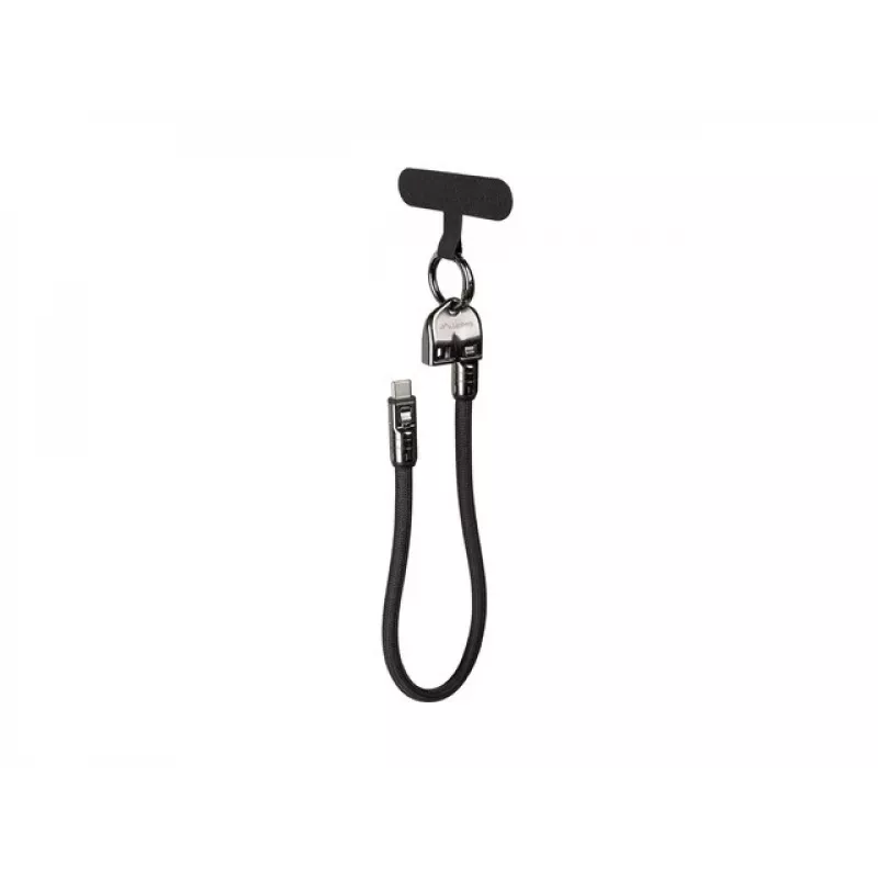 USB-C kabelis LANBERG CA-CMCM-10LN-0003-BK 0,3 m 240W Melns