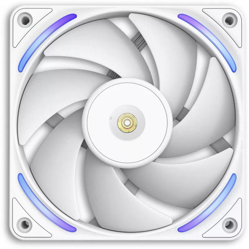 Korpusa ventilators NZXT Performance Fan F120X, 120 mm, balts