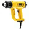 Karstā gaisa pistole DeWalt D26411 — 1800 W, pistoles rokturis, maks. 600°C, 450 l/min gaisa plūsma, dzeltena