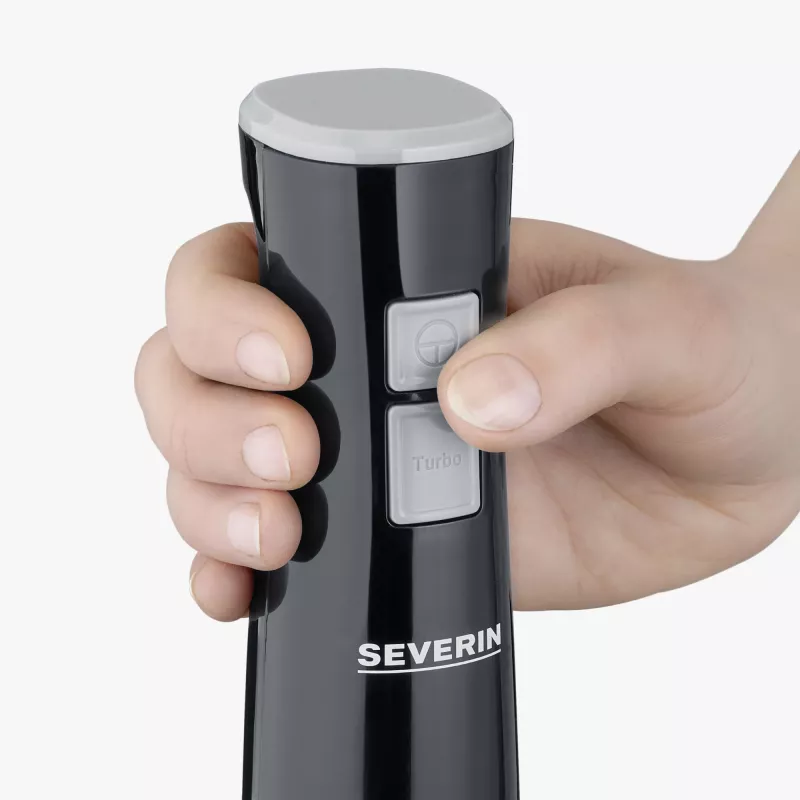 Severin SEV SM 3770 rokas blenderis 170 W Melns, Pelēks