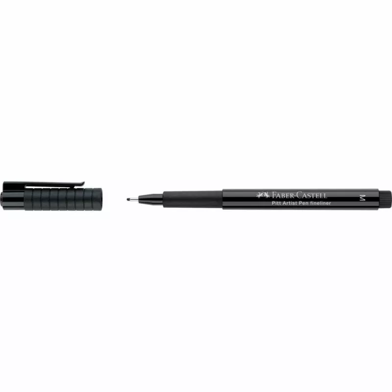 Fineliner Faber-Castell 167399 Melns Vidējs