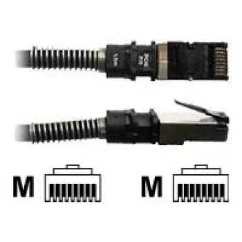 Tīkla kabelis PatchSee PCI6 FTP Melns Cat6a 2,1 m