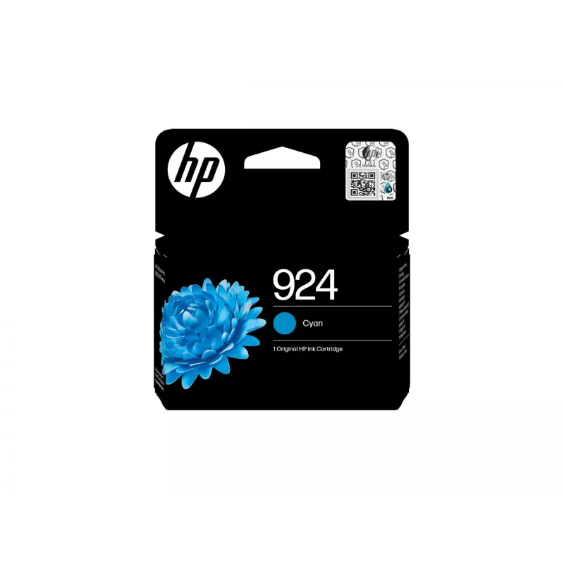 HP 924 ciāna oriģināla tintes kasetne