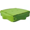 Smilšu kaste Simba-Dickie BIG 800056733, plastmasa, 1380×1380 mm, iebūvēti soliņi, zaļa