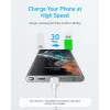 Anker Innovations 322 USB-C uz USB-C kabelis, neilons, 0,9 m, 60 W, balts - kabelis - digitālie/dati (A81F5G21)