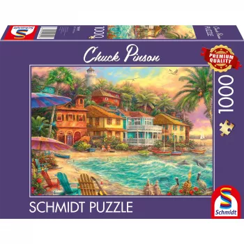 Chuck Pinson: Inselzeit, Puzzle 1000 gab.