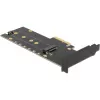 Interfeisa karte DeLOCK 89013 Iekšējā M.2 PCIe Zema profila