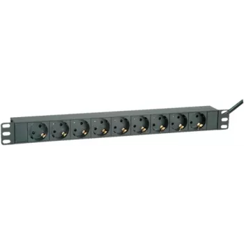 Strāvas pagarinātājs ROLINE 19.07.1621 2m 9 maiņstrāvas rozetes Iekštelpām Melns