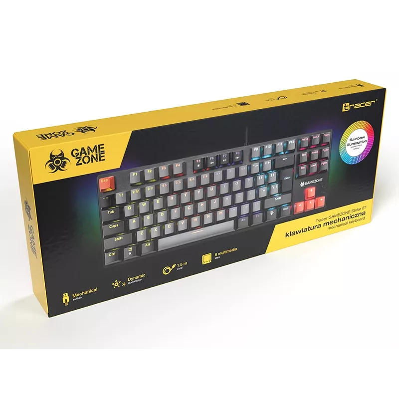 TRACER mehāniskā tastatūra GAMEZONE Strike 87