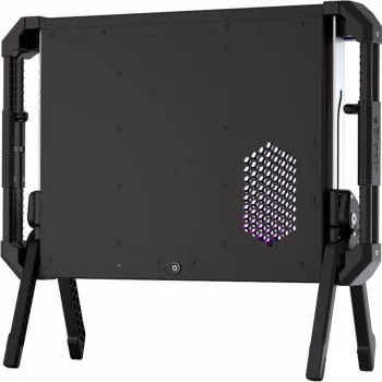 Eblaztr Portable PC Case - Melns - PC Case - Mini Tower - Melns