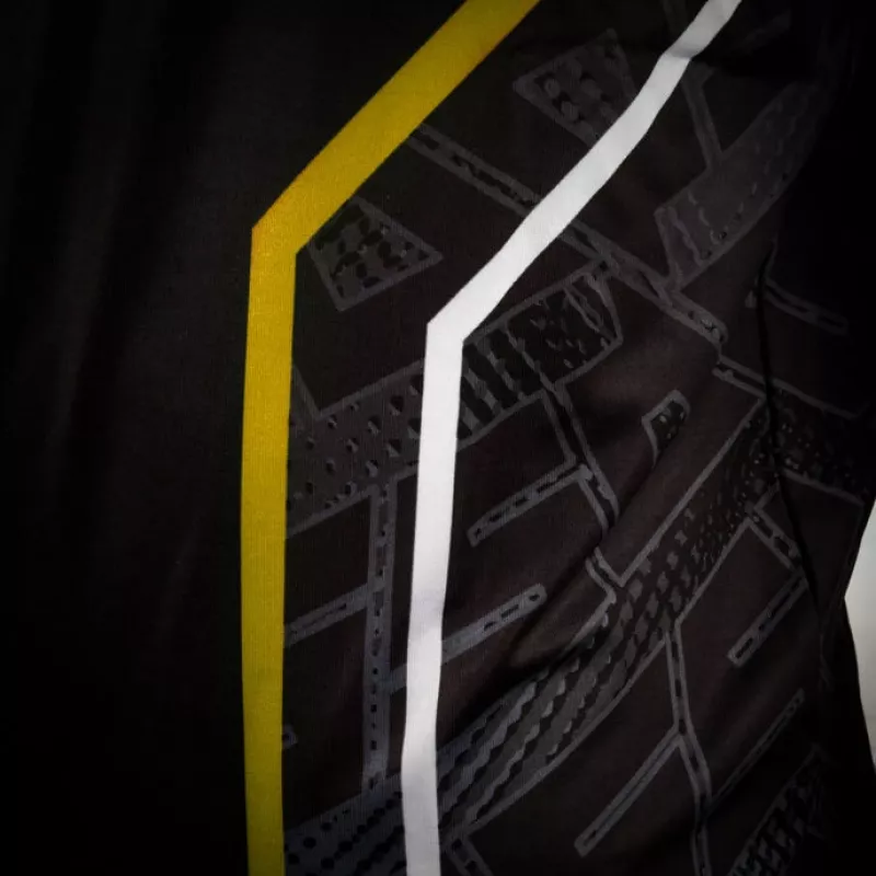 Polesetter ONE Simracing krekls dzeltenā krāsā - S