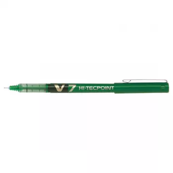 Rokas spalva Pilot Hi-Tecpoint V7 Zaļa Rakstīšanas krāsa Zaļa