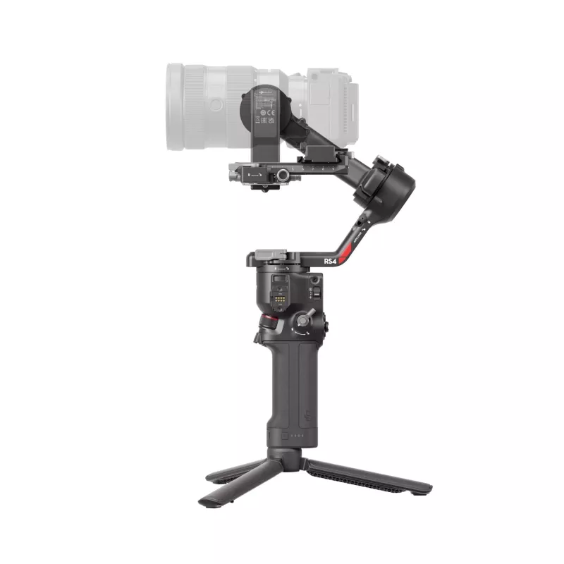 Rokas kameras stabilizators DJI RS 4 Combo melns alumīnija 12h akumulators
