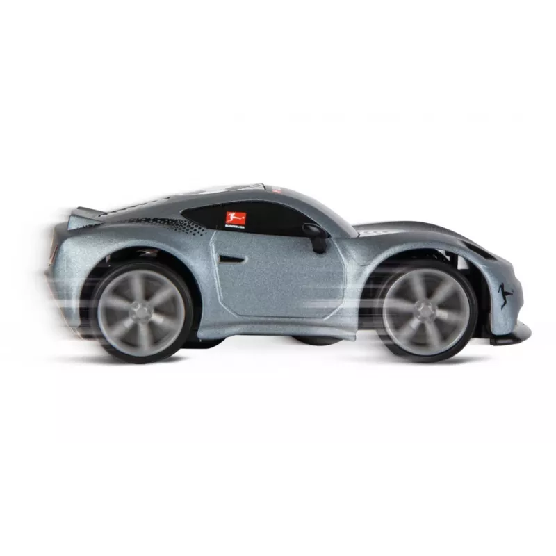 RC auto Bundesliga Mini RC 1:43 pelēks