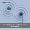Sony IER-EX15C austiņas Vadu Ievietojamās Zvani/Mūzika USB Type-C Zilas