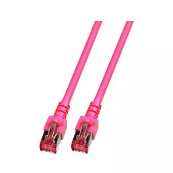 EFB-Elektronik RJ45 komutācijas kabelis Cat.6 S/FTP LSZH fuksīna 0,25m Ražotājs: EFB Elektronik (K5519.0,25)