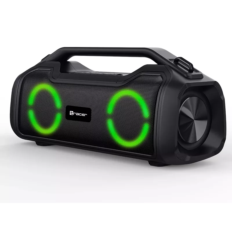 Stereo portatīvais skaļrunis TRACER BigBoy TWS Bluetooth 40W RMS, Bluetooth 5.3, 12h akumulators, melns