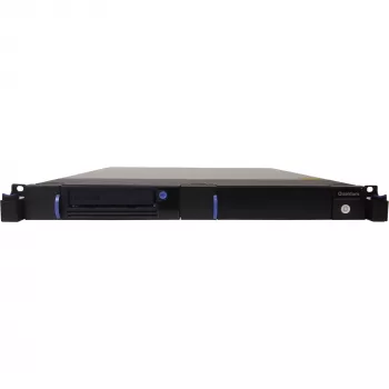 Quantum - LTO-9 - 1U - LTO-9 Tape Drive Half Height Single 1U Rackmount 12Gb/s SAS Black