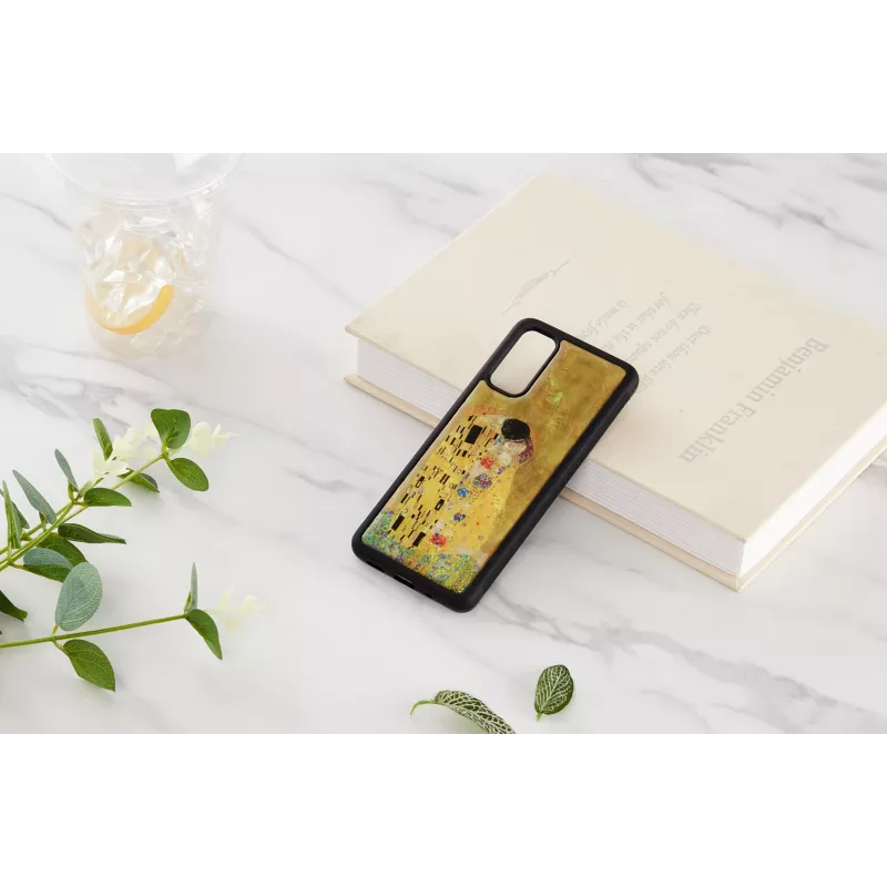 Aizsargmaciņš iKins viedtālrunim Samsung Galaxy S20, melns, plāns TPU vāciņš