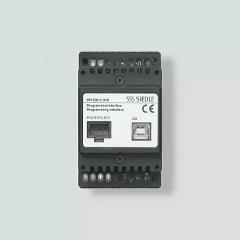 Siedle PRI 602-01 USB - 53,5 x 60 x 89 mm - 10 - 30 V - 0 - 40 °C - CE - melna - IP20 (200036940-00)