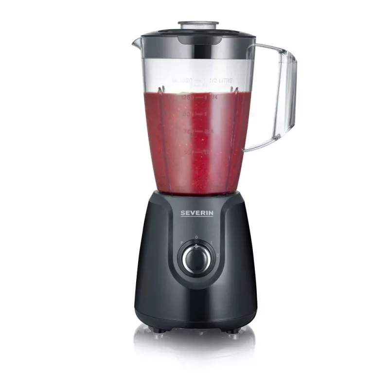 Severin SM 3707 blenderis 1,5 L Galda blenderis 600 W Melns