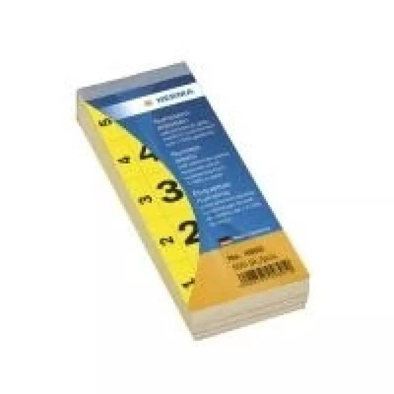 Pašlīmējošie numuru bloki HERMA 4891 28x56 mm Dzelteni