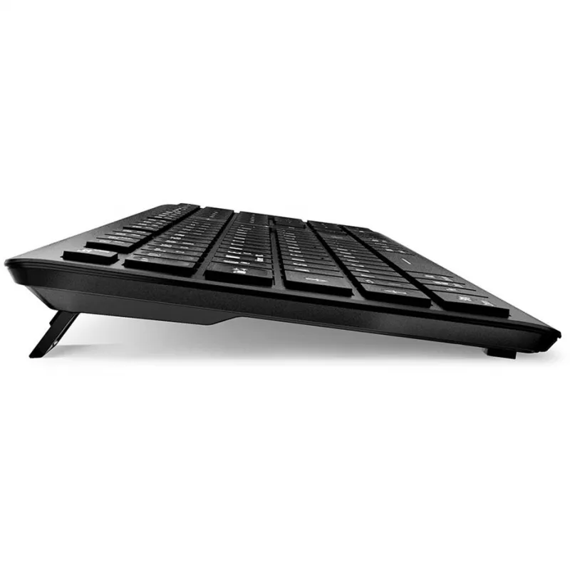 Sharkoon OfficePal K30W melns DE-Izkārtojums Gumijloki