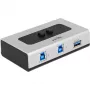 DeLOCK 87667 USB 3.0 2-portu divvirzienu koplietošanas slēdzis