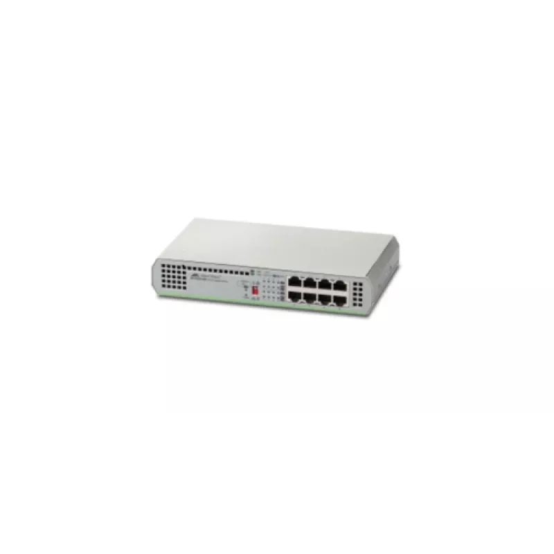 Allied Telesis AT-GS910/8-50 Nepārvaldāms Gigabit Ethernet (10/100/1000) Pelēks