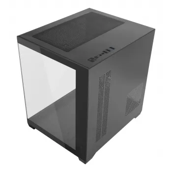 Mars Gaming MC-VIEW2 Mini Tower melns