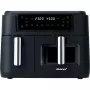 Dubultā gaisa cepeškrāsns HF 9500 DUO (melna, 2400 W, 2 grozi 6 l + 3,5 l)