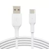 USB kabelis Belkin CAB001BT3MWH 3 m USB A USB C Balts
