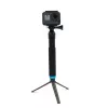 Pašbildei paredzēts statīvs Telesin GP-MNP-090-D, regulējams garums, viegls