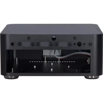 Inter-Tech A80S - USFF - Mini-ITX - barošanas bloks 60 Watt - Melns - USB (88881303)
