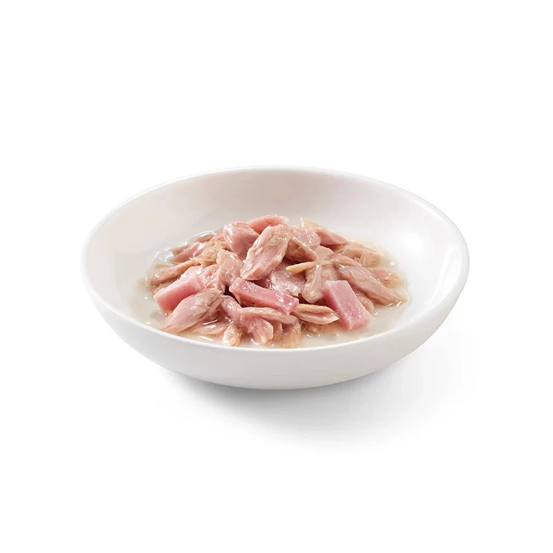 SCHESIR Tuncis ar šķiņķi buljonā - mitrā kaķu barība - 140g