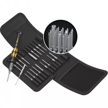 Wera ESD uzgaļu skrūvgriezis Kraftform compact Micro 21 ESD 1 5/32 (4 mm) HIOS, 5/32 (4 mm) pusmēness 44 mm (05135973001)