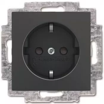 Busch Jaeger SCHUKO kontaktligzdas ieliktnis, melns, 20 EUCB-15-914 (2013-0-5381)