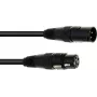 DMX kabelis 3 kontaktu XLR EUROLITE 20 m modelis 3022785S apgaismojuma vadībai