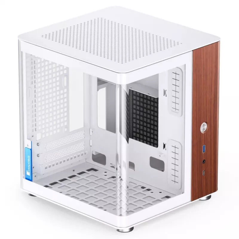 Jonsbo TK-0 datora korpuss, Mini-Tower, Mini-ITX, stikls,