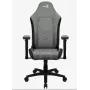 Aerocool Crown AeroSuede universāls spēļu krēsls ar polsterētu sēdekli, akmens pelēks