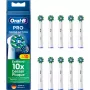 Oral-B CrossAction rezerves zobu birstes galviņas, 10 gab., balta