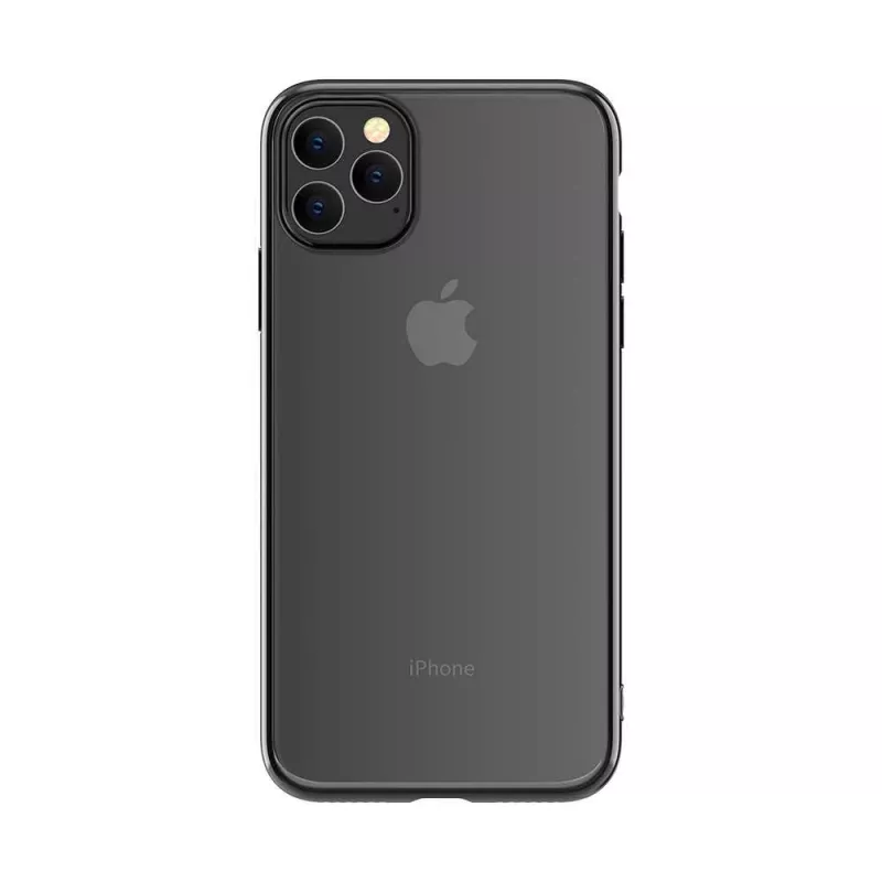 Mīksts aizsargapvalks Devia iPhone 12 Pro Max — triecienizturīgs, melns