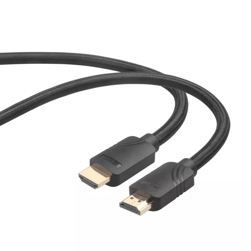 HDMI v 2.1 premium kabelis 3 m 8K Melns Izstrādāts spēlētājiem