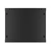 Sienas montāžas skapis Lanberg WF01-6409-00B 9U melns