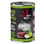 ALPHA SPIRIT WET mitrā suņu barība ar pīli un ābolu – 400 g