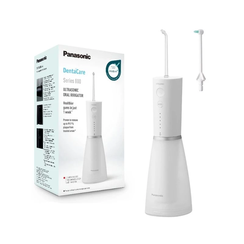 Bezvadu mutes dobuma irigators Panasonic EW-DJ86 0,2 L Balts