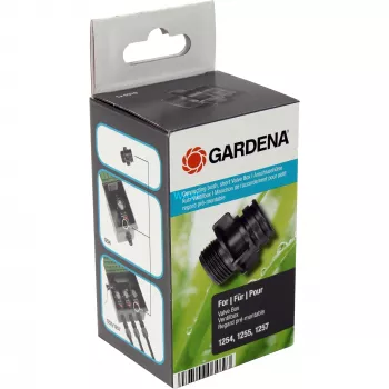 Dārza dušas piederums Gardena 5319-20 melns, saderīgs ar Ventilbox V1 V3