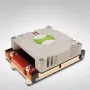 Inter-Tech Dynatron H-38G - Procesora gaisa dzesētājs - (ligzdai: Socket 604) - Varš - 70 mm - 1U (88885086)