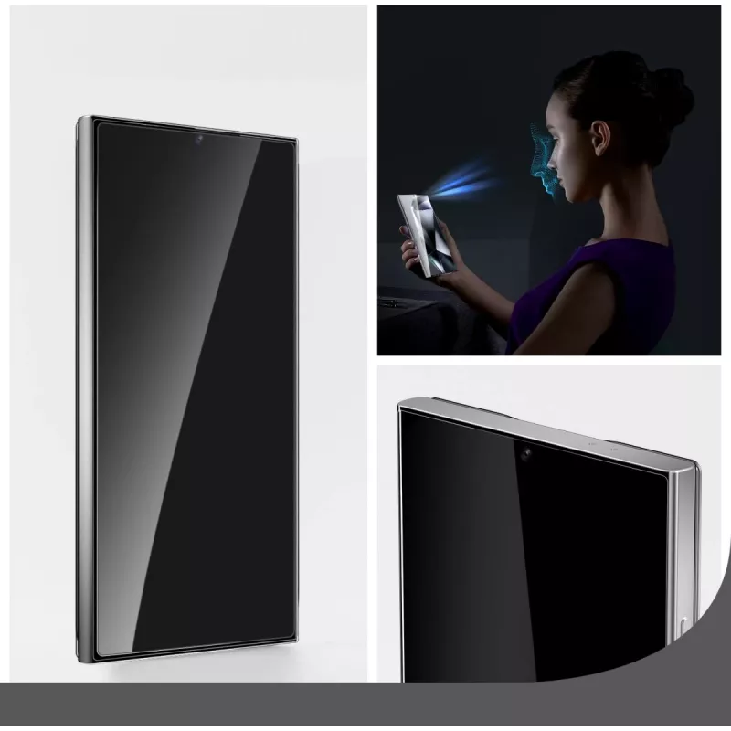 Ekrāna aizsargs 4smarts Galaxy S25 Ultra rūdīts stikls ložu necaurlaidīgs