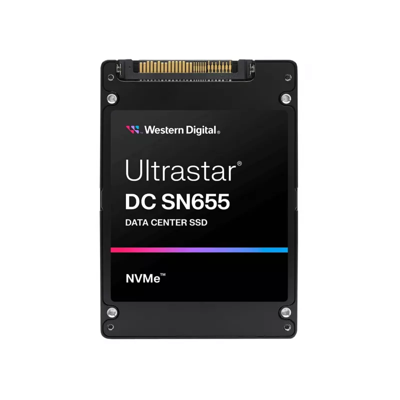 SSD disks WESTERN DIGITAL Ultrastar DC SN655 7.68TB and3 PCIe TLC ISE Dual Port